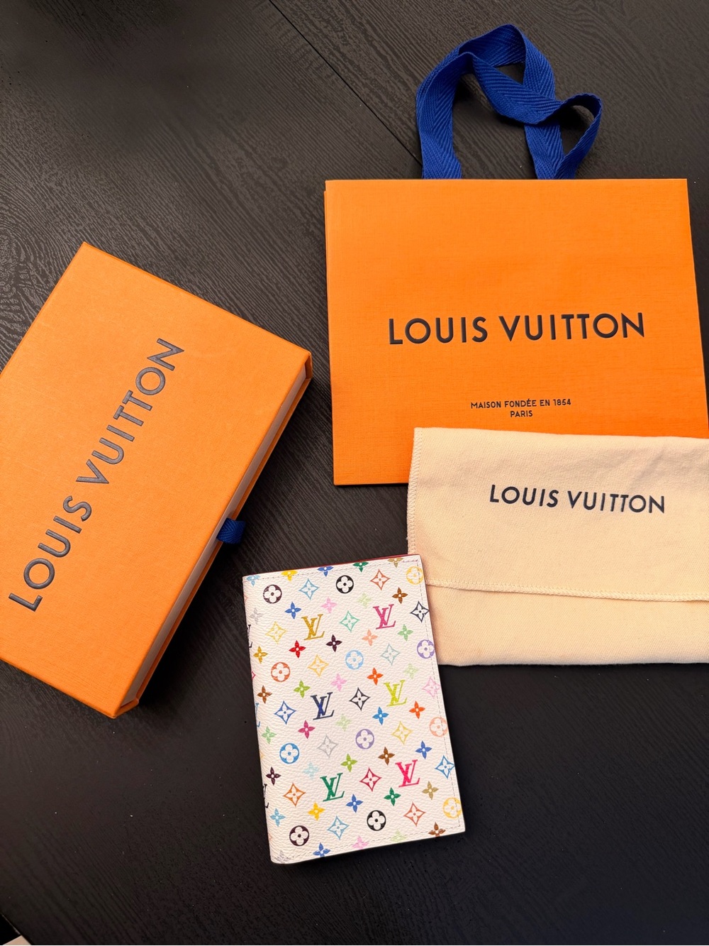 Louis Vuitton Murakami passport holder